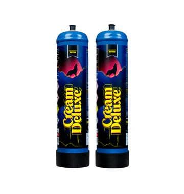 Cream Deluxe Black Cobra 666g x2 Cream Charger Cylinders